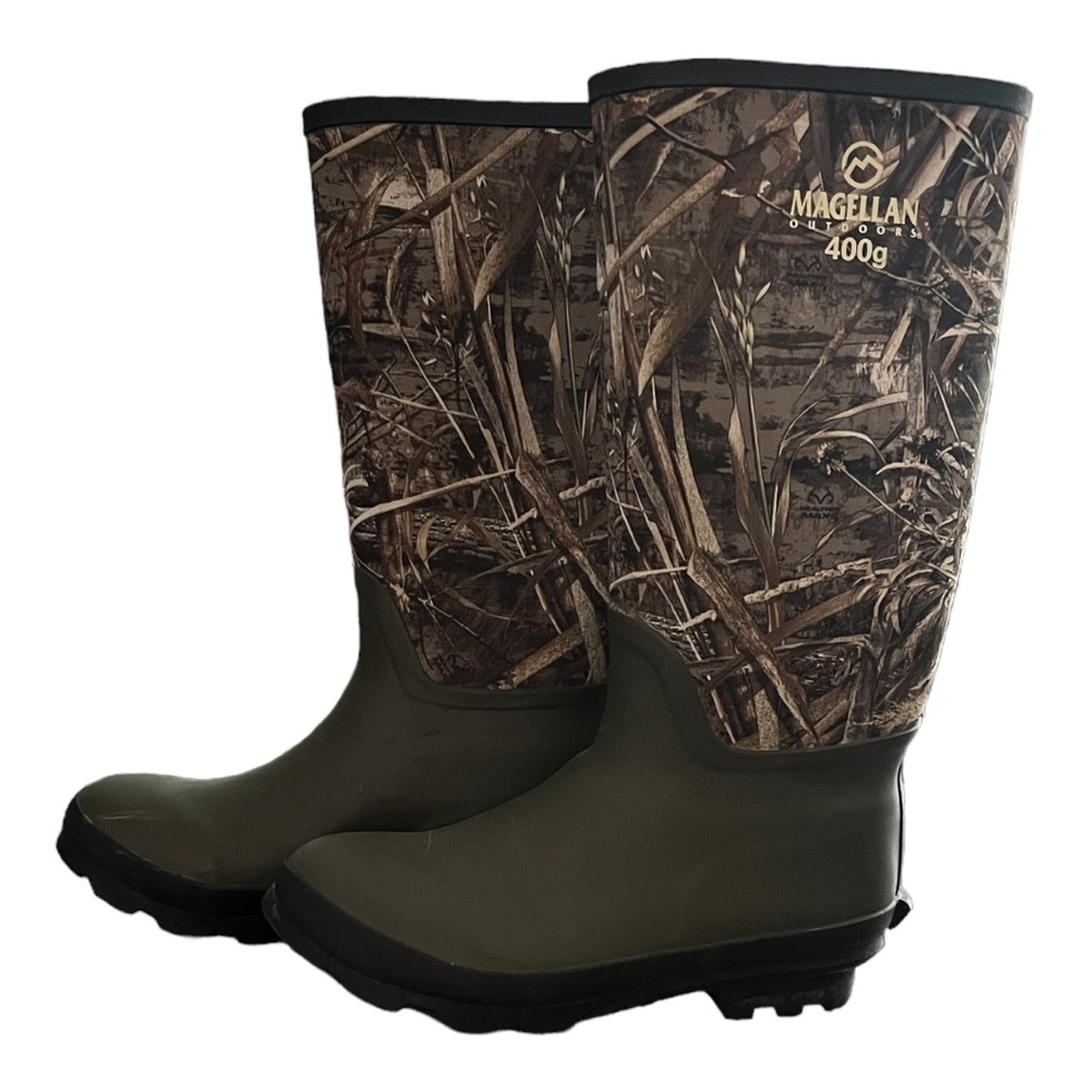 Magellan Outdoors Men's Camouflage Jersey Knee Boots Hunting Season